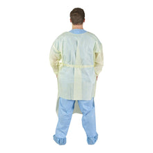 Load image into Gallery viewer, 100/CS AAMI Level 2 Full-Back Tri-Layer Isolation Gowns with Thumb Loops
