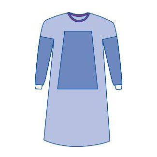 20/CS Sirus Sterile Fabric-Reinforced Surgical Gowns with Set-In Sleeve