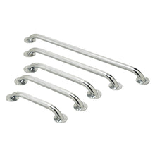 Load image into Gallery viewer, 3/CS Medline Knurled Chrome Wall Grab Bars
