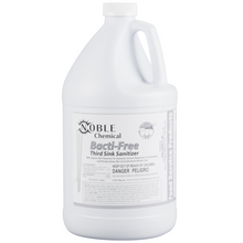 Load image into Gallery viewer, 4/CS - Noble Chemical 1 Gallon / 128 oz. Bacti-Free Third Sink Sanitizer
