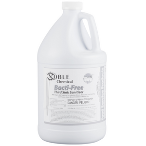 4/CS - Noble Chemical 1 Gallon / 128 oz. Bacti-Free Third Sink Sanitizer