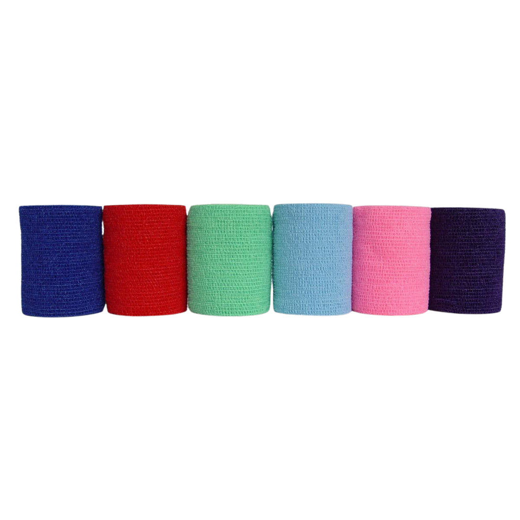 24/CS Coflex Latex Nonsterile Elastic Bandages, Color Pack, 3