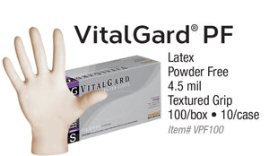 1000/CS VitalGard Latex PF Exam Gloves