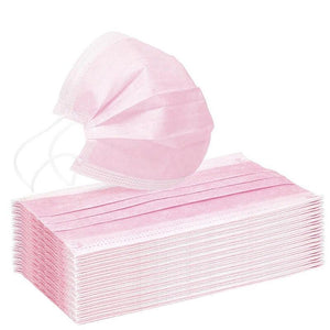 2000PCS PINK MagiCare 3-Ply ASTM Level 1 Non-Medical Face Masks