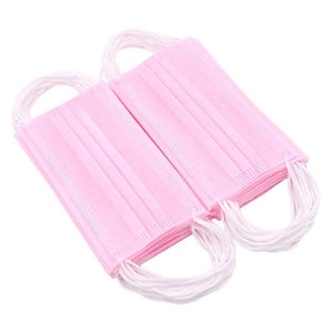 2000PCS PINK MagiCare 3-Ply ASTM Level 1 Non-Medical Face Masks